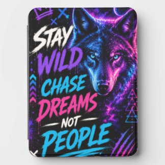 Neon Wolf Kindle Cover