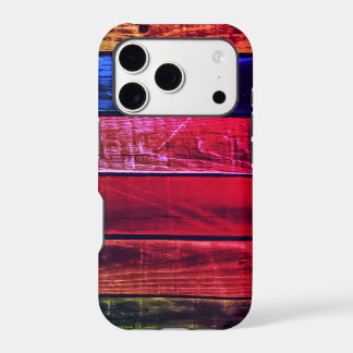 Neon Wood iPhone 17 Pro Case