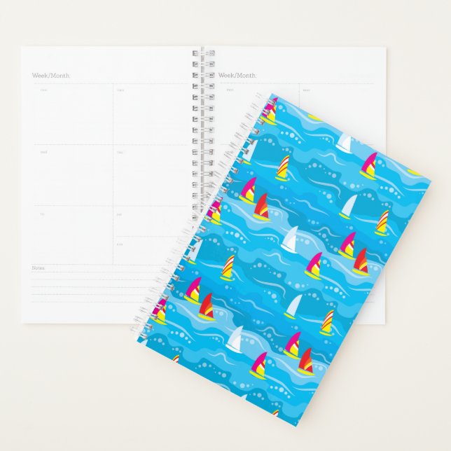Neon Yacht Pattern Planner (Display)