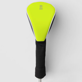 Neon yellow - 余白 yohaku Golf Head Cover