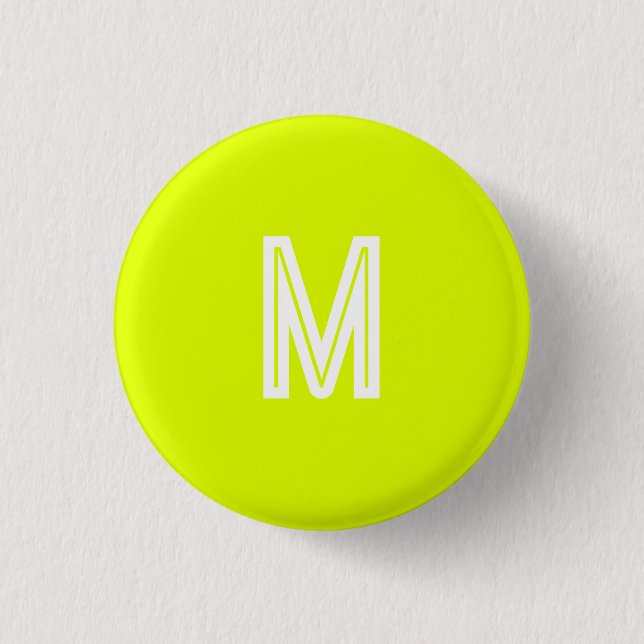 neon yellow - add monogram   button (Front)