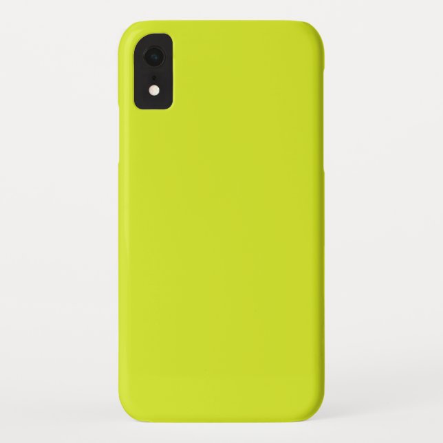 Neon Yellow Case-Mate iPhone Case (Back)