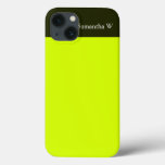 Neon Yellow, High Visibility iPhone 13 Case