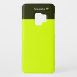 Neon Yellow, High Visibility Case-Mate Samsung Galaxy S9 Case