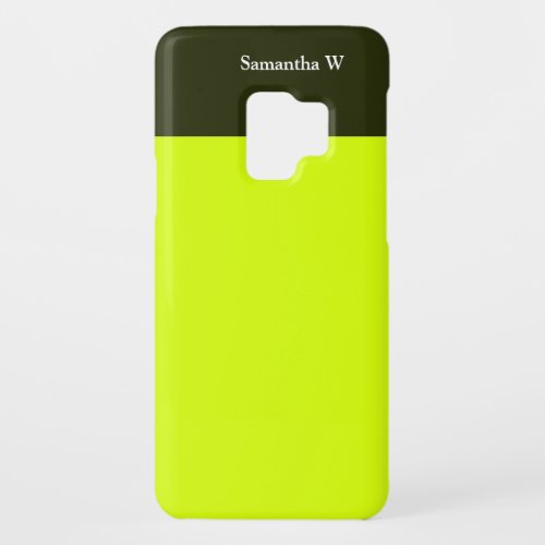 Neon Yellow High Visibility Case_Mate Samsung Galaxy S9 Case