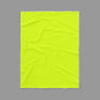 Neon Yellow, High Visibility Chartreuse Fleece Blanket