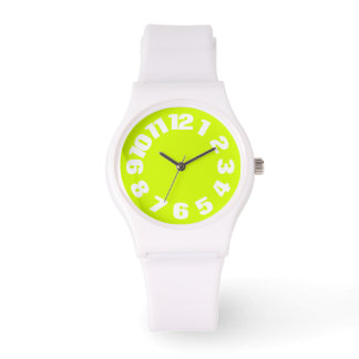 Neon Yellow, High Visibility Chartreuse Watch