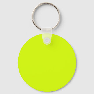 Neon Yellow, High Visibility Keychain
