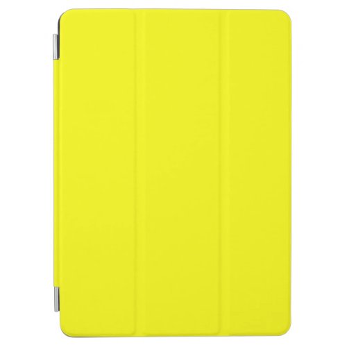 Neon Yellow Solid Color  Classic iPad Air Cover
