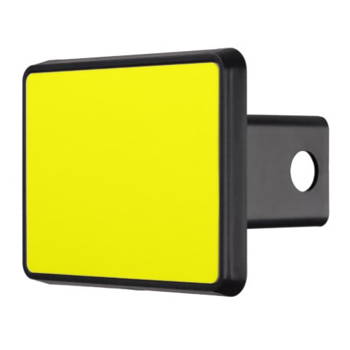 Neon Yellow Solid Color Hitch Cover