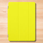 Neon Yellow Solid Color iPad Pro Cover<br><div class="desc">Neon Yellow Solid Color</div>