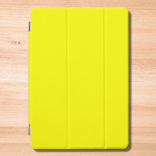 Neon Yellow Solid Color iPad Pro Cover