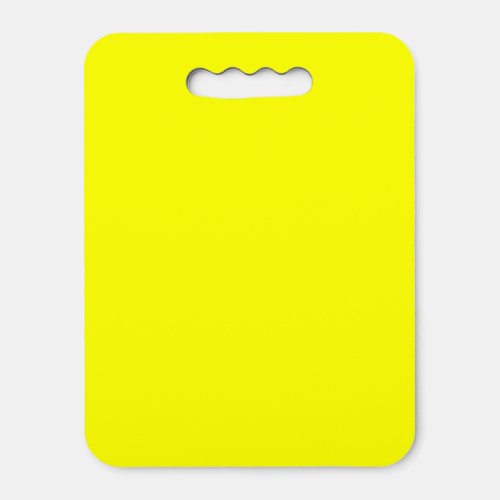 Neon Yellow Solid Color Seat Cushion