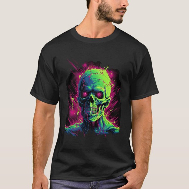 NEON Zombie Monster T-Shirt (Front)