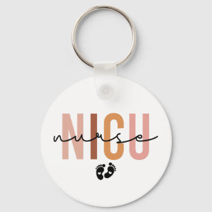 Neonatal Intensive Care Unit NICU Nurse Gift Keychain
