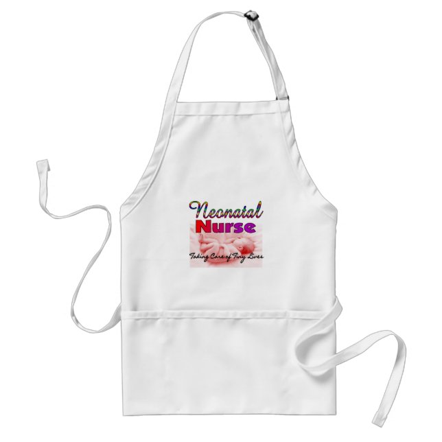 Neonatal/NICU  Nurse Gifts Adult Apron (Front)