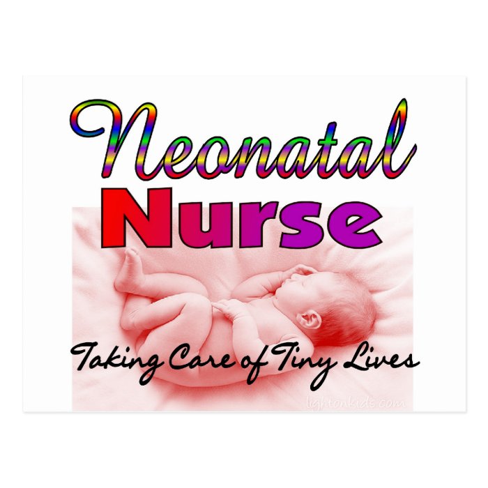 Neonatal/NICU  Nurse Gifts Postcards