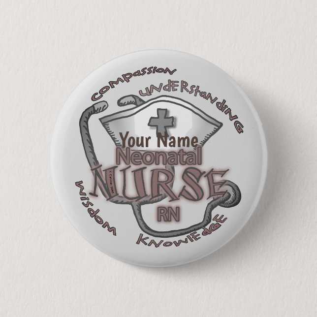 Neonatal Nurse Axiom Button (Front)