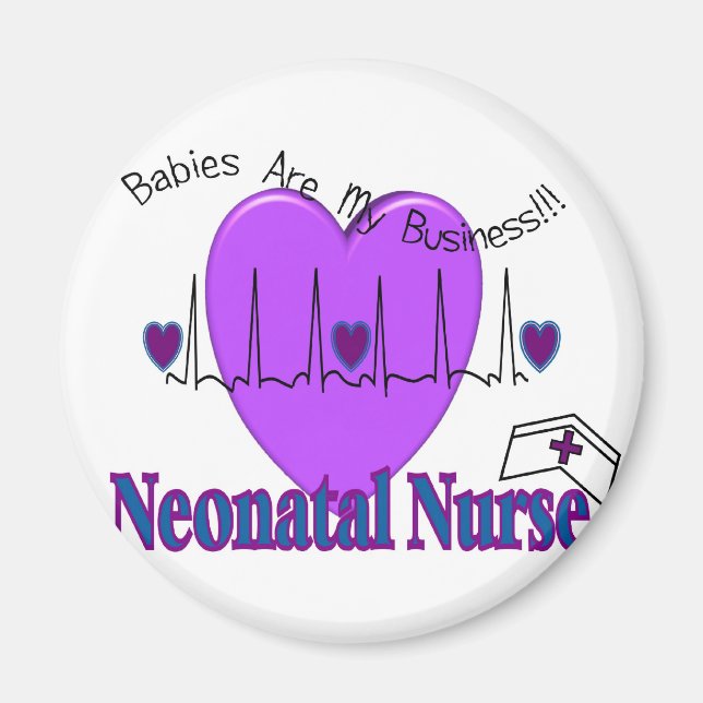 Neonatal Nurse Gift Ideas--Unique Designs Magnet (Front)