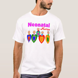 Neonatal Nurse Gifts---Adorable Babies on QRS T-Shirt