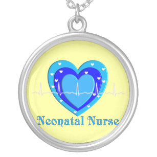 Neonatal Nurse Sterling Silver Necklace
