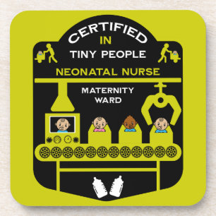 Neonatal Nurse Thank You And Support Gift Beverage Coaster