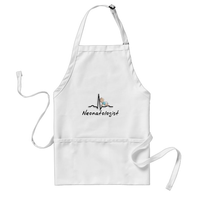 Neonatologist Physician Gifts Adult Apron (Front)