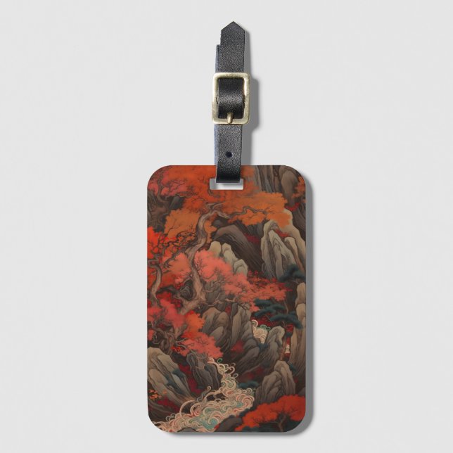 NeoNihonga 003 Luggage Tag (Front Vertical)
