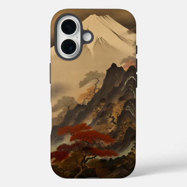 NeoNihonga Fuji 002 Case-Mate iPhone Case (Back)