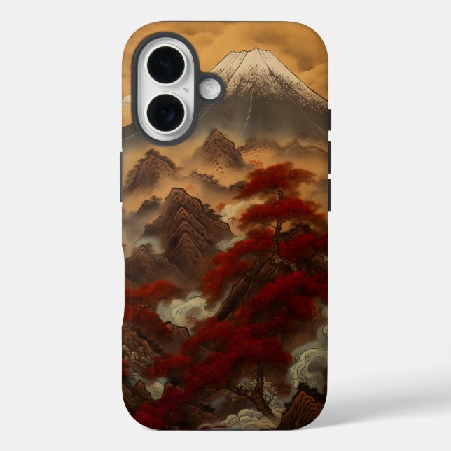 NeoNihonga Fuji 003 Case-Mate iPhone Case (Back)