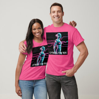 NeonPulse Cyborg Fun Run Tee