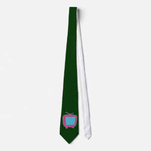 Neonreklame tv neon sign neck tie