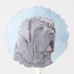 Neopolitan Mastiff Painting - Original Dog Art Balloon