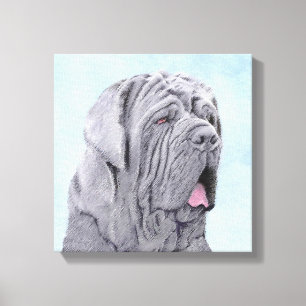 Neopolitan Mastiff Painting - Original Dog Art Canvas Print