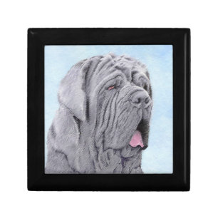 Neopolitan Mastiff Painting - Original Dog Art Gift Box