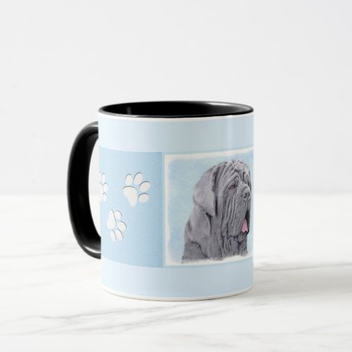 Neopolitan Mastiff Painting _ Original Dog Art Mug