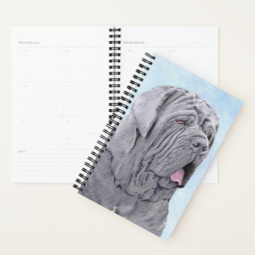 Neopolitan Mastiff Painting _ Original Dog Art Planner