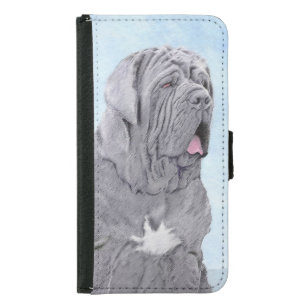 Neopolitan Mastiff Painting - Original Dog Art Samsung Galaxy S5 Wallet Case