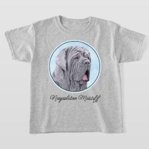 Neopolitan Mastiff Painting - Original Dog Art T-Shirt