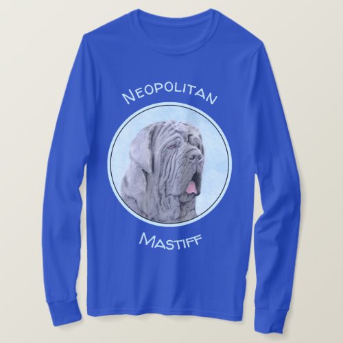 Neopolitan Mastiff Painting _ Original Dog Art T_Shirt