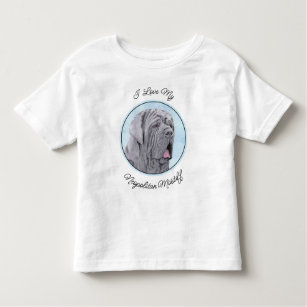 Neopolitan Mastiff Painting - Original Dog Art Toddler T-shirt