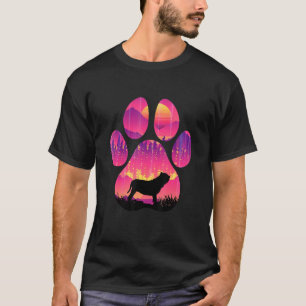 Neopolitan Mastiff Paw Mom Dad Dog Women Men T-Shirt
