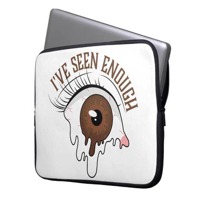 Neoprene Laptop Sleeve 15 inch (Front Left)