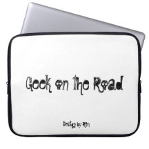 Neoprene pocket for laptop "Geek" by REN