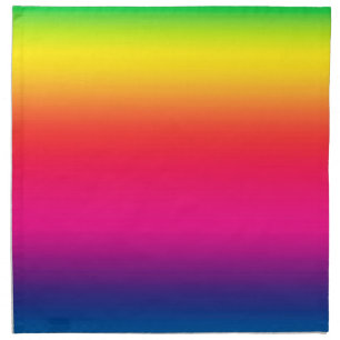NeoRainbow Cloth Napkins
