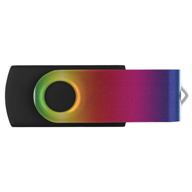 NeoRainbow USB Swivel Flash Drive (Front)