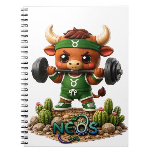 Neos Zodiac Kawaii Taurus Notebook