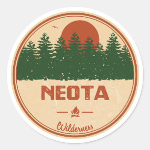 Neota Wilderness Colorado Classic Round Sticker