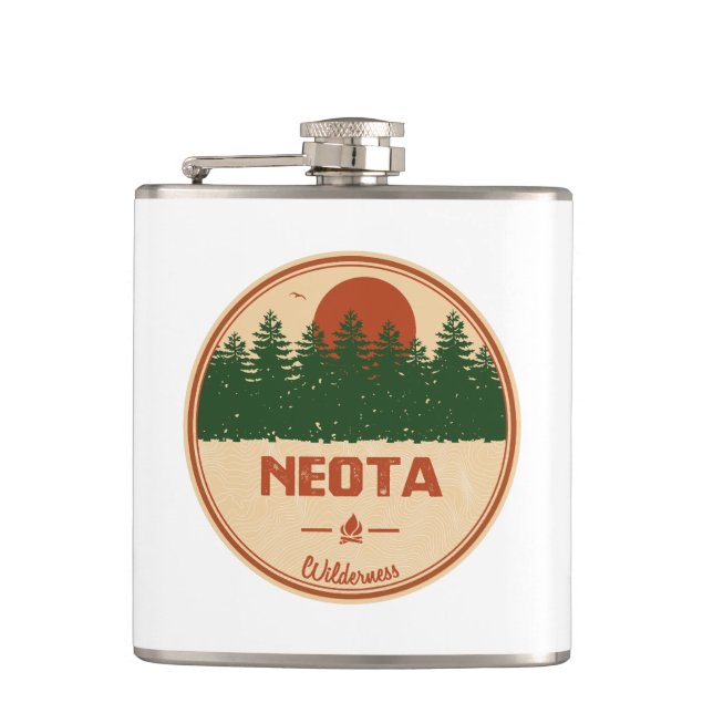 Neota Wilderness Colorado Flask (Front)