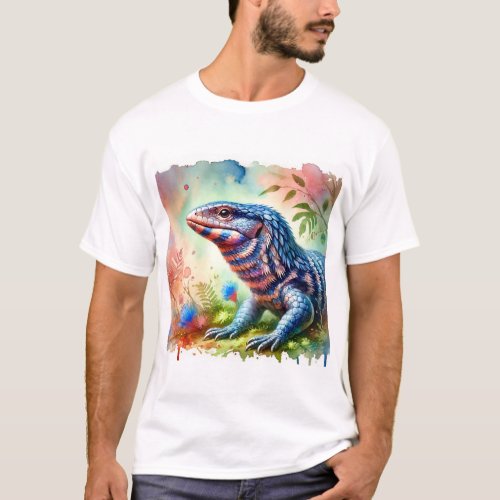 Neovenator in Watercolors 170624AREF104 _ Watercol T_Shirt
